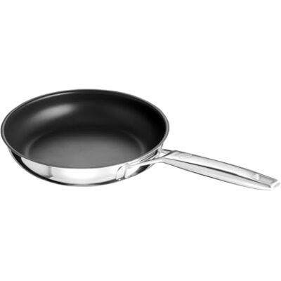 Schulte-Ufer ASTRAL 64456-24 braadpan van roestvrij staal met Universus oppervlaktestructuur, 24 cm Schulte-Ufer ASTRAL 64456-24 braadpan van roestvrij staal met Universus oppervlaktestructuur, 24 cm