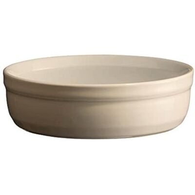 Emile Henry Eh021013 set van 2 crèmevormen, keramiek, beige, klei, 13 x 13 x 3,5 cm Emile Henry Eh021013 set van 2 crèmevormen, keramiek, beige, klei, 13 x 13 x 3,5 cm