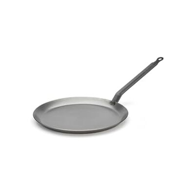 DE BUYER Carbone Plus Crêpepan van ijzer cm 26, 5120.26, staal, zilver, diameter 26 cm DE BUYER Carbone Plus Crêpepan van ijzer cm 26, 5120.26, staal, zilver, diameter 26 cm
