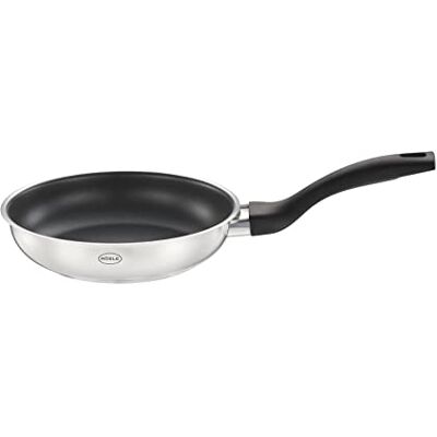 RÖSLE Basic Line Universele braadpan met Proplex antiaanbaklaag van roestvrij staal 18/10, geschikt voor inductie en vaatwasser Ø 20 cm RÖSLE Basic Line Universele braadpan met Proplex antiaanbaklaag van roestvrij staal 18/10, geschikt voor inductie en vaatwasser Ø 20 cm