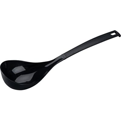 Fackelmann Nero Nylon, zwarte soep, steelpan 32 cm, antiaanbaklaag, 1 stuk, nylon Fackelmann Nero Nylon, zwarte soep, steelpan 32 cm, antiaanbaklaag, 1 stuk, nylon