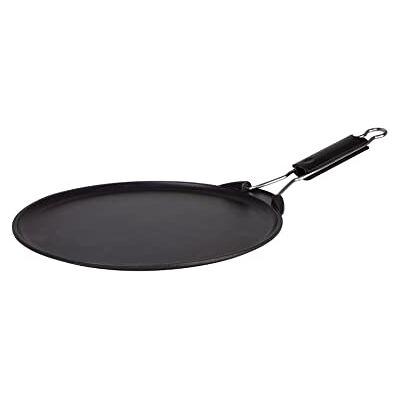 Zanetti Anti-aanbak- en krasbestendige pan van gegoten aluminium, multifunctionele pannenkoekenpan met inklapbare handgreep, diameter 30 cm, gemaakt in Italië, ideaal voor toast, Zanetti Anti-aanbak- en krasbestendige pan van gegoten aluminium, multifunctionele pannenkoekenpan met inklapbare handgreep, diameter 30 cm, gemaakt in Italië, ideaal voor toast,