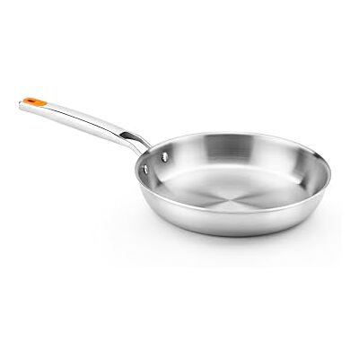 BRA Efficient Inox 3-laagse adpan 28 cm (binnenkant van roestvrij staal 18/10 + aluminium binnenkant + buitenkant van roestvrij staal 18/0 magnetisch), geschikt voor inductie, zonder BRA Efficient Inox 3-laagse adpan 28 cm (binnenkant van roestvrij staal 18/10 + aluminium binnenkant + buitenkant van roestvrij staal 18/0 magnetisch), geschikt voor inductie, zonder
