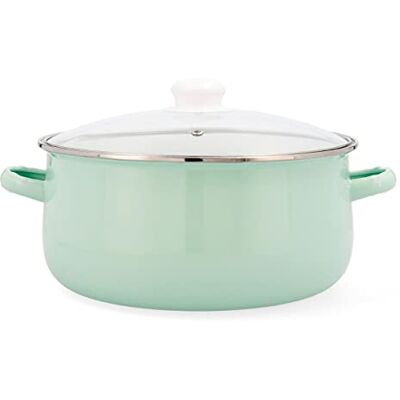 Quid Cocco steelpan van geëmailleerd staal, 26 cm, 5 liter Quid Cocco steelpan van geëmailleerd staal, 26 cm, 5 liter