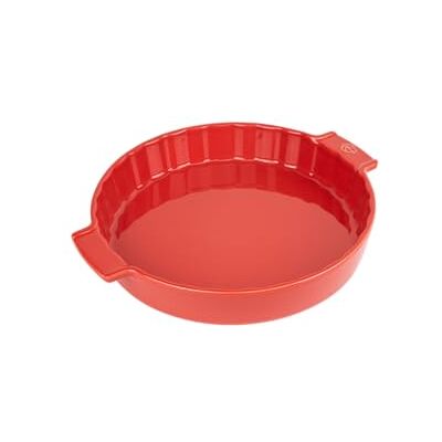 Peugeot Keramische taartvorm 28 cm – productie aise Kleur: rood Peugeot Keramische taartvorm 28 cm – productie aise Kleur: rood