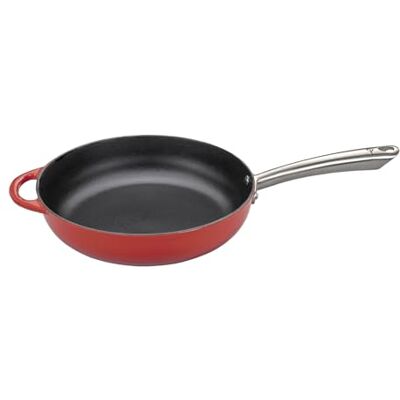 Küchenprofi KP403051428 braadpan, 18/8 roestvrij staal, rood Küchenprofi KP403051428 braadpan, 18/8 roestvrij staal, rood