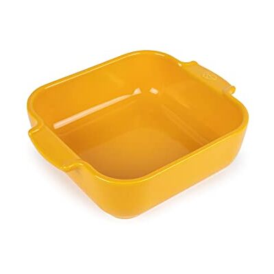 Peugeot Vierkante schaal 21 x 17 x 6 cm, saffraangeel Peugeot Vierkante schaal 21 x 17 x 6 cm, saffraangeel