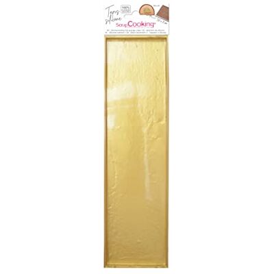ScrapCooking Scrap Cooking Siliconen bakvorm 30 x 8 cm – Poru cakes, gebak – 2972, goudkleurig ScrapCooking Scrap Cooking Siliconen bakvorm 30 x 8 cm – Poru cakes, gebak – 2972, goudkleurig