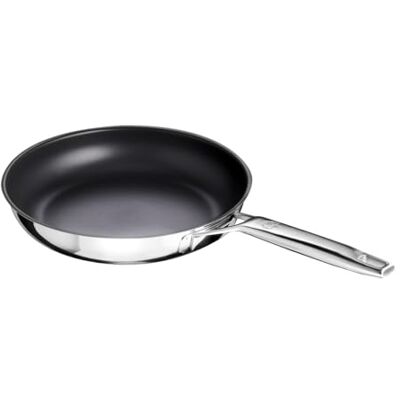 Schulte-Ufer ASTRAL pan met UniverSUS oppervlak 64456-28 roestvrij staal, 28 cm Schulte-Ufer ASTRAL pan met UniverSUS oppervlak 64456-28 roestvrij staal, 28 cm
