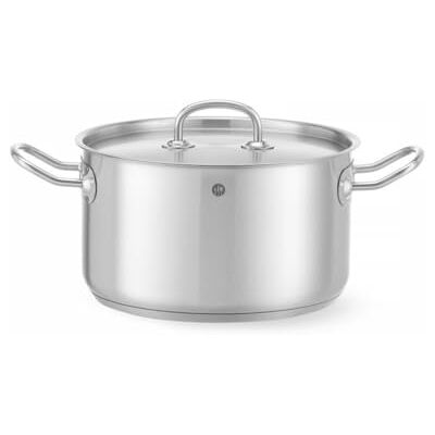 HENDI Kitchen Line Steelpan met deksel, 5,5 l, Ø 240 x H 135 mm HENDI Kitchen Line Steelpan met deksel, 5,5 l, Ø 240 x H 135 mm