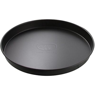 Dr. Oetker 1514 Traditie taartplaat/pizza, staal, zwart, 30 x 30 x 5 cm Dr. Oetker 1514 Traditie taartplaat/pizza, staal, zwart, 30 x 30 x 5 cm