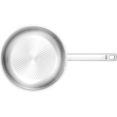 Fissler Roestvrijstalen pan Ø 28 cm met binnenschaal, Novogrill inductiekookplaat Fissler Roestvrijstalen pan Ø 28 cm met binnenschaal, Novogrill inductiekookplaat