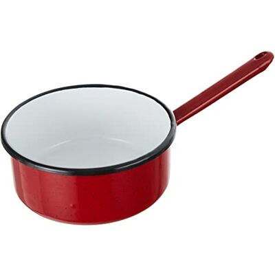 IBILI 912616 Promo steelpan, staal, rood, 16 cm, 31,0 x 17,5 x 8,5 cm IBILI 912616 Promo steelpan, staal, rood, 16 cm, 31,0 x 17,5 x 8,5 cm