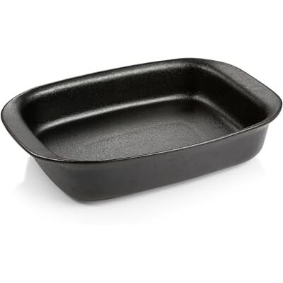 Tescoma 629070 Stoneware ovenschaal 30 x 20 cm, zwart, GrandCHEF Tescoma 629070 Stoneware ovenschaal 30 x 20 cm, zwart, GrandCHEF