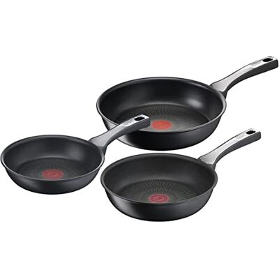 Rowenta ~~REMOVEME~~ Anti-aanbaklaag inductie met krasbestendige titanium coating Thermo Signal voor gelijkmatig koken voor alle warmtebronnen Rowenta ~~REMOVEME~~ Anti-aanbaklaag inductie met krasbestendige titanium coating Thermo Signal voor gelijkmatig koken voor alle warmtebronnen
