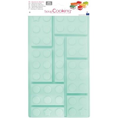 ScrapCooking Siliconen bakstenen mal ScrapCooking Siliconen bakstenen mal