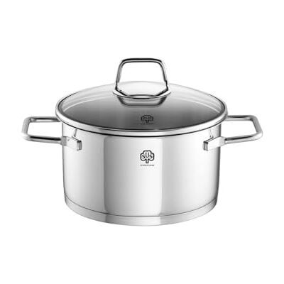 Schulte-Ufer Wega 64006-20 kookpan, roestvrij staal, 20 cm Schulte-Ufer Wega 64006-20 kookpan, roestvrij staal, 20 cm