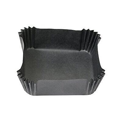 Decora Carta Forno 0339760 CF. 800 vierkante bakvormen, 60 x 60 x 20 mm, zwart Decora Carta Forno 0339760 CF. 800 vierkante bakvormen, 60 x 60 x 20 mm, zwart