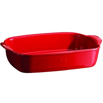 Emile Henry Eh349650 Petit Ovenschaal Rechthoekig Keramisch Rood Grand Cru Emile Henry Eh349650 Petit Ovenschaal Rechthoekig Keramisch Rood Grand Cru