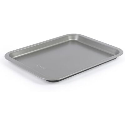 Salter Essentials BW13667 rechthoekige bakplaat met antiaanbaklaag, vaatwasmachinebestendig, gemakkelijk te reinigen, gemaakt in Groot-Brittannië, chip-/koekjesbakplaat, duurzaam, licht, zonder Salter Essentials BW13667 rechthoekige bakplaat met antiaanbaklaag, vaatwasmachinebestendig, gemakkelijk te reinigen, gemaakt in Groot-Brittannië, chip-/koekjesbakplaat, duurzaam, licht, zonder
