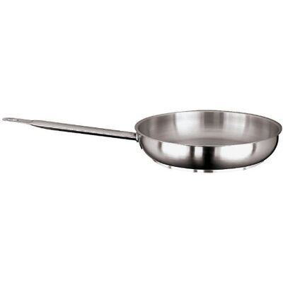 PADERNO 11114-32 braadpan, een handvat, roestvrij staal, 32 cm PADERNO 11114-32 braadpan, een handvat, roestvrij staal, 32 cm