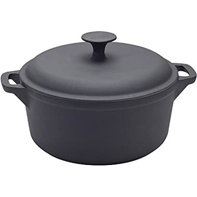 Metaltex Kookpan van ijzer, dubbel geëmailleerd, buiten en binnen 28 cm. Metaltex Kookpan van ijzer, dubbel geëmailleerd, buiten en binnen 28 cm.