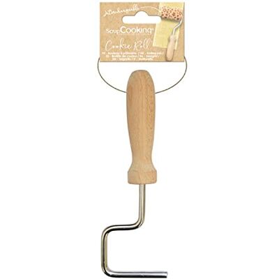ScrapCooking SCRAP COOKING Handvat voor mini-houten rol 5300 bakvorm voor koekjes, zandkoekjes, koekjes ScrapCooking SCRAP COOKING Handvat voor mini-houten rol 5300 bakvorm voor koekjes, zandkoekjes, koekjes