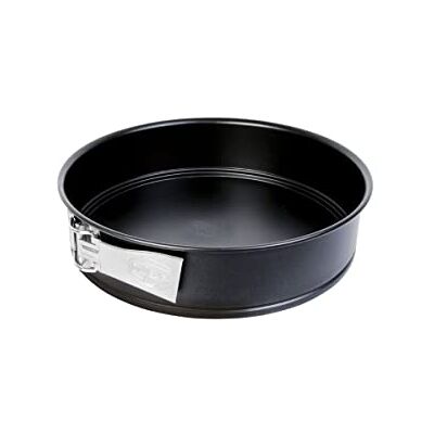 Dr. Oetker Dr Oetker springvorm, scharnier, cake, rond, gebak, roestvrij staal, zwart, 24 cm x 6,5 cm Dr. Oetker Dr Oetker springvorm, scharnier, cake, rond, gebak, roestvrij staal, zwart, 24 cm x 6,5 cm