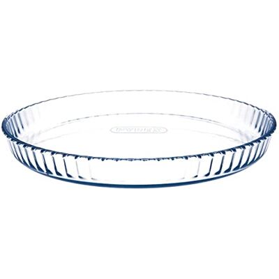 Pyrex 814B000 Taartvorm, Borosilicaatglas, Transparant, 310.00mm x 310.00mm Pyrex 814B000 Taartvorm, Borosilicaatglas, Transparant, 310.00mm x 310.00mm