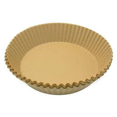 Fackelmann 50 stuks papieren bakjes voor airfryer, rond, anti-aanbaklaag, bestand tot 230 °C, airfryer-accessoires, 16 x 4,5 cm, geschikt voor Cosori, Cecotec en meer Fackelmann 50 stuks papieren bakjes voor airfryer, rond, anti-aanbaklaag, bestand tot 230 °C, airfryer-accessoires, 16 x 4,5 cm, geschikt voor Cosori, Cecotec en meer