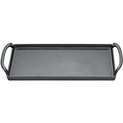 Küchenprofi PROVENCE Grillplaat, 38 cm, zwart, gietijzer, met robuust email, geschikt voor alle warmtebronnen, inclusief inductie, multifunctioneel voor bakken, grillen en serveren Küchenprofi PROVENCE Grillplaat, 38 cm, zwart, gietijzer, met robuust email, geschikt voor alle warmtebronnen, inclusief inductie, multifunctioneel voor bakken, grillen en serveren