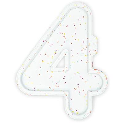 CÉCOA • Set van 2 siliconen vormen • Layer Cake & Number Cake • Nummer 4 • Anti-aanbaklaag & Gemakkelijk te verwijderen • Creatief gebak & Verjaardagen CÉCOA • Set van 2 siliconen vormen • Layer Cake & Number Cake • Nummer 4 • Anti-aanbaklaag & Gemakkelijk te verwijderen • Creatief gebak & Verjaardagen