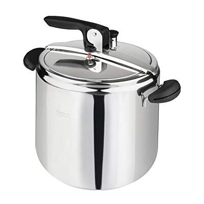 Barazzoni Amelia+ drukpan, Ø 26 cm, inhoud 12 l, roestvrij staal 18/10, gemaakt in Italië, 12 liter, staal en zwart Barazzoni Amelia+ drukpan, Ø 26 cm, inhoud 12 l, roestvrij staal 18/10, gemaakt in Italië, 12 liter, staal en zwart