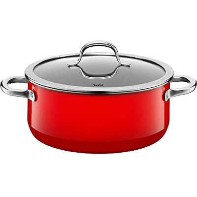Silit Braadpan, 24 cm, rood Silit Braadpan, 24 cm, rood