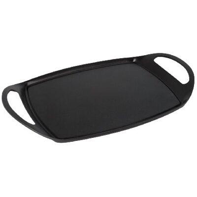 Crealys 513604 Plancha, 47 cm, gegoten aluminium, zwart Crealys 513604 Plancha, 47 cm, gegoten aluminium, zwart