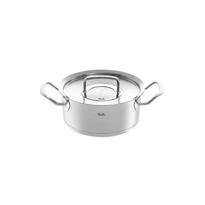 Fissler Originele Profi Collection roestvrijstalen kookpan met metalen deksel, inductiekookpan, diameter 20 cm, 2,6 liter, zilverkleurig Fissler Originele Profi Collection roestvrijstalen kookpan met metalen deksel, inductiekookpan, diameter 20 cm, 2,6 liter, zilverkleurig