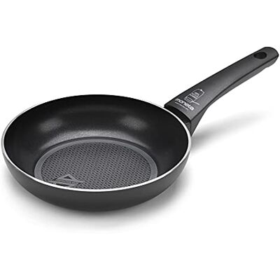 Moneta Recy Poêle à induction, surface en matériaux recyclés, revêtement antiadhésif et anti-rayures, tous feux, Lavable au lave-vaisselle, 20 cm Moneta Recy Poêle à induction, surface en matériaux recyclés, revêtement antiadhésif et anti-rayures, tous feux, Lavable au lave-vaisselle, 20 cm