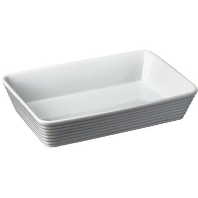 Küchenprofi 07 5011 82 30 Bourgondië ovenschaal 30 x 15 x 10 cm, porselein wit Küchenprofi 07 5011 82 30 Bourgondië ovenschaal 30 x 15 x 10 cm, porselein wit