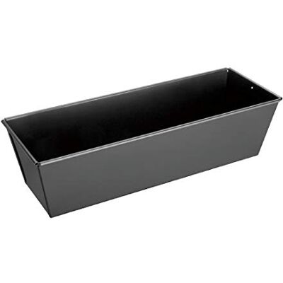 Vogue GD004 broodbakvorm met antiaanbaklaag, 300 mm, koolstofstaal 80 (H) x 300 (B) x 112 (D)mm Vogue GD004 broodbakvorm met antiaanbaklaag, 300 mm, koolstofstaal 80 (H) x 300 (B) x 112 (D)mm