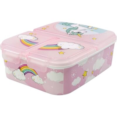 Stor SANDWICHERA Meervoudige eenhoorn regenboog, meerkleurig Stor SANDWICHERA Meervoudige eenhoorn regenboog, meerkleurig