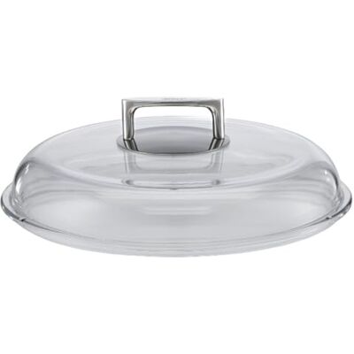 RÖSLE 91502 Silence borosilicaatglas, glas, zilver/transparant, 32 cm RÖSLE 91502 Silence borosilicaatglas, glas, zilver/transparant, 32 cm