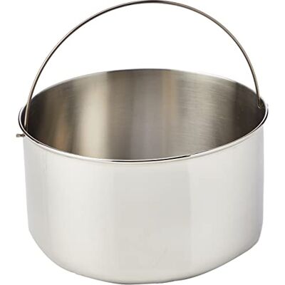 Lagostina Accessoires voor stoommand voor snelkookpan, roestvrij staal, diameter 18 cm voor capaciteit; 7 liter Lagostina Accessoires voor stoommand voor snelkookpan, roestvrij staal, diameter 18 cm voor capaciteit; 7 liter
