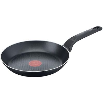 Tefal B55504 Easy Cook & Clean Braadpan 24 cm antiaanbaklaag thermosignaal robuuste basis eenvoudige reiniging diepe vorm zwart Tefal B55504 Easy Cook & Clean Braadpan 24 cm antiaanbaklaag thermosignaal robuuste basis eenvoudige reiniging diepe vorm zwart
