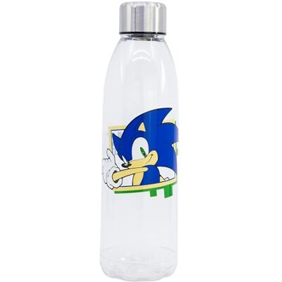 Stor Sonic The Hedgehog Drinkfles, herbruikbaar, 980 ml, Tritan, BPA-vrij, lekvrij, voor sport, school, sportschool, wandelen Stor Sonic The Hedgehog Drinkfles, herbruikbaar, 980 ml, Tritan, BPA-vrij, lekvrij, voor sport, school, sportschool, wandelen