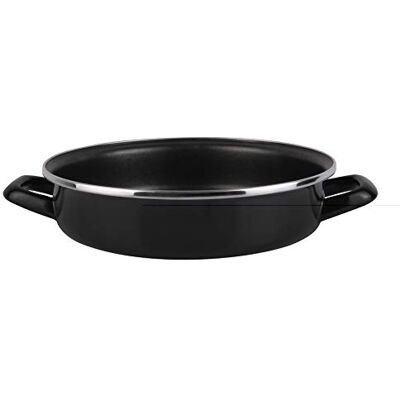 Magefesa Megafesa 01101912 kookpan, laag, diameter 28, zwart Magefesa Megafesa 01101912 kookpan, laag, diameter 28, zwart