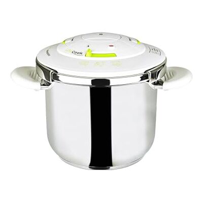 San Ignacio LIFECOOK snelkookpan 22 cm 6,5 l roestvrij staal San Ignacio LIFECOOK snelkookpan 22 cm 6,5 l roestvrij staal