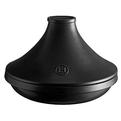 Emile Henry EH7A9566 Tajine Delight keramiek inductie, 4 liter, zwart Emile Henry EH7A9566 Tajine Delight keramiek inductie, 4 liter, zwart