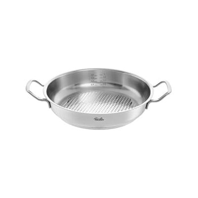 Fissler Original Profi Collection Braadpan van roestvrij staal, rond, diameter 28 cm, 3 liter, hoge rand, niet gecoat, Made in Germany, voor inductie, braadpan Fissler Original Profi Collection Braadpan van roestvrij staal, rond, diameter 28 cm, 3 liter, hoge rand, niet gecoat, Made in Germany, voor inductie, braadpan