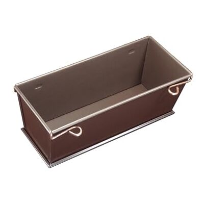 Gobel Deegvorm of cake met antiaanbaklaag, 24 x 9,5 cm, professionele kwaliteit, maximale temperatuur van 250 °C, gemaakt in Frankrijk Gobel Deegvorm of cake met antiaanbaklaag, 24 x 9,5 cm, professionele kwaliteit, maximale temperatuur van 250 °C, gemaakt in Frankrijk
