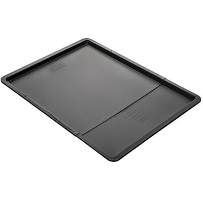 Zenker 6537 Universele bakplaat, uittrekbaar, bakplaat, teflon, zwart, 37 x 33 x 1,5 cm / 52 x 33 x 1,5 cm Zenker 6537 Universele bakplaat, uittrekbaar, bakplaat, teflon, zwart, 37 x 33 x 1,5 cm / 52 x 33 x 1,5 cm